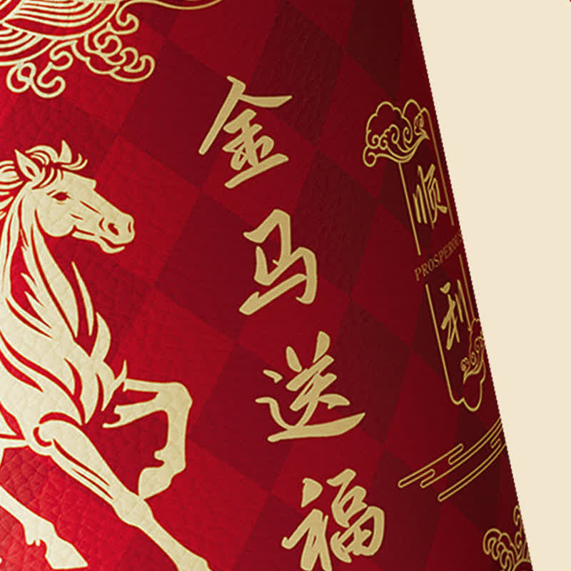 Oriental Heritage Galloping Horse Waste Bin