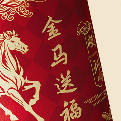 Oriental Heritage Galloping Horse Waste Bin