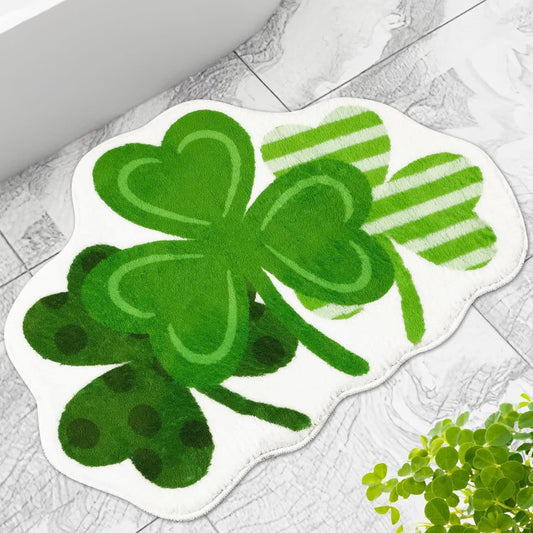 St. Patrick's Day Shamrock Theme Rug