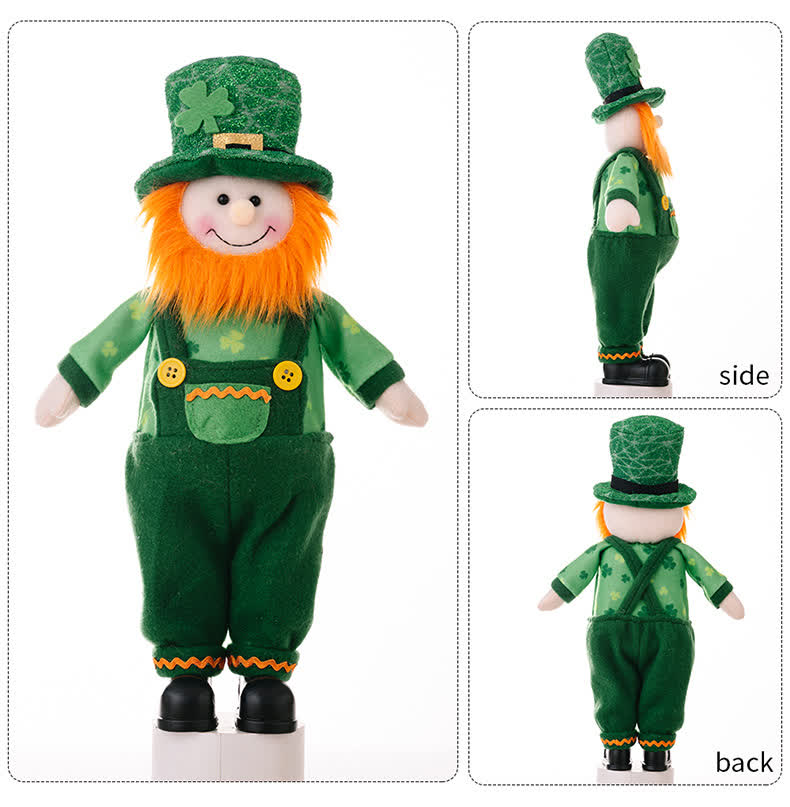 St. Patrick's Day Leprechaun Couple Dolls