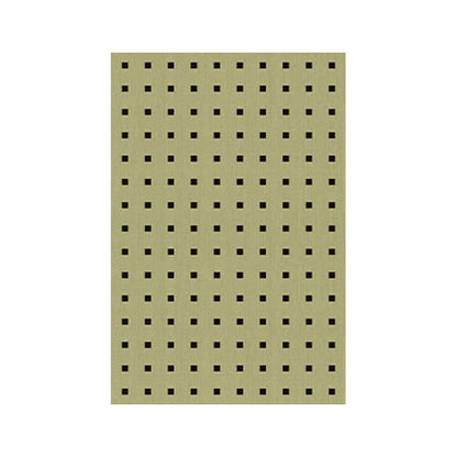 Green Small Checkered Area Rug