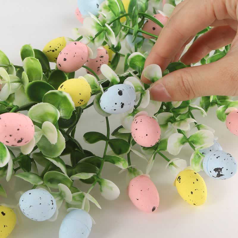 Artificial Easter Egg Eucalyptus Greenery Garland(2PCS)
