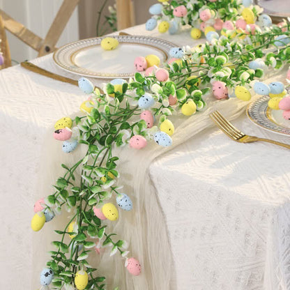 Artificial Easter Egg Eucalyptus Greenery Garland(2PCS)