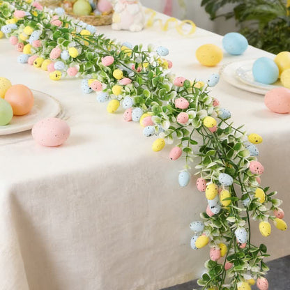 Artificial Easter Egg Eucalyptus Greenery Garland(2PCS)