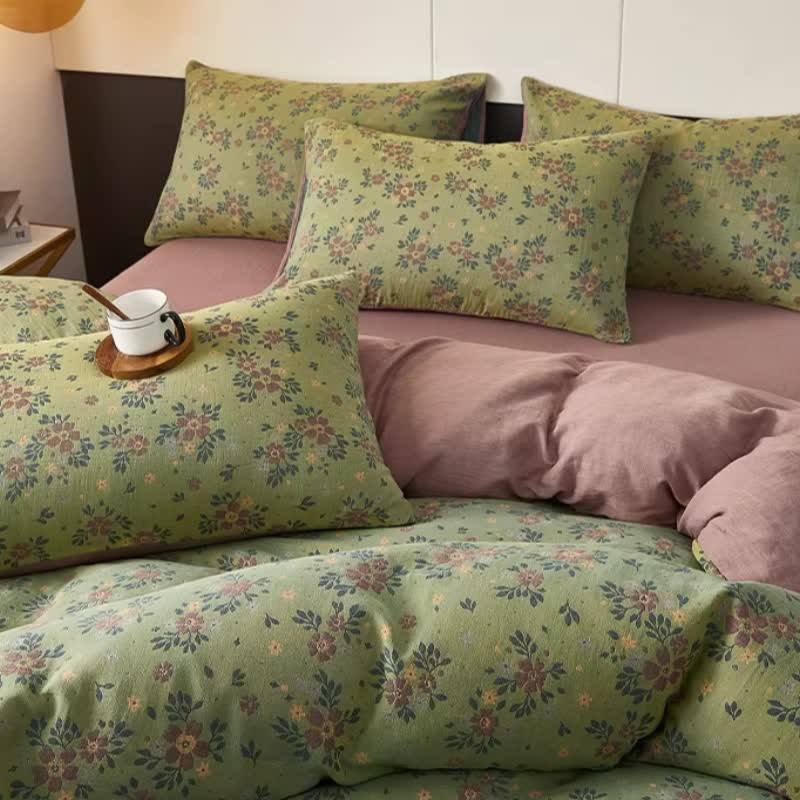 Ditsy Floral Cotton Double Gauze Bedding