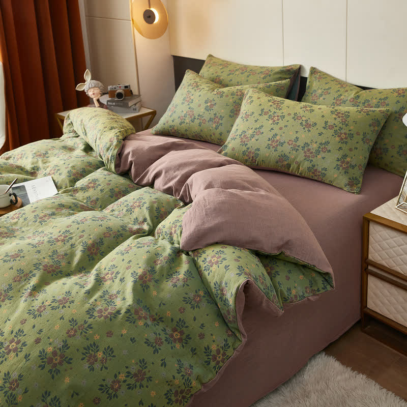 Ditsy Floral Cotton Double Gauze Bedding