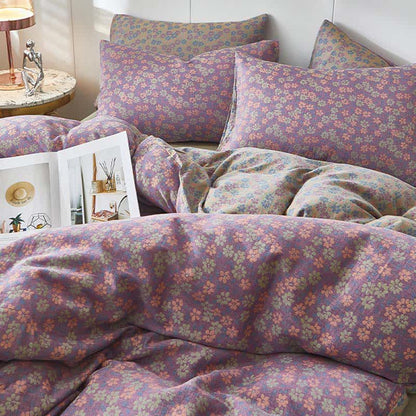 Cottage Ditsy Floral Cotton Double Gauze Bedding