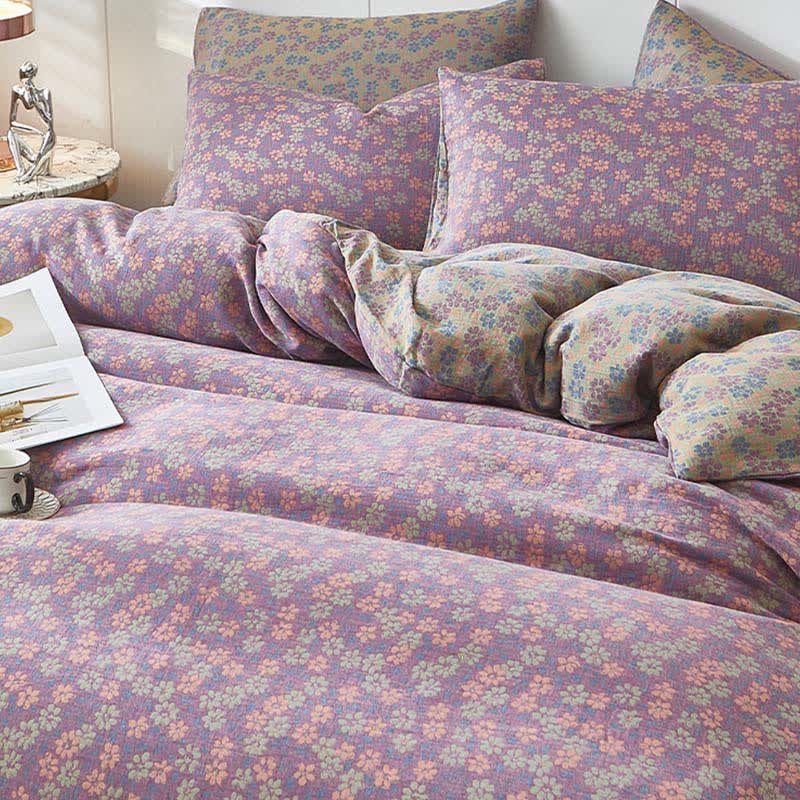 Cottage Ditsy Floral Cotton Double Gauze Bedding