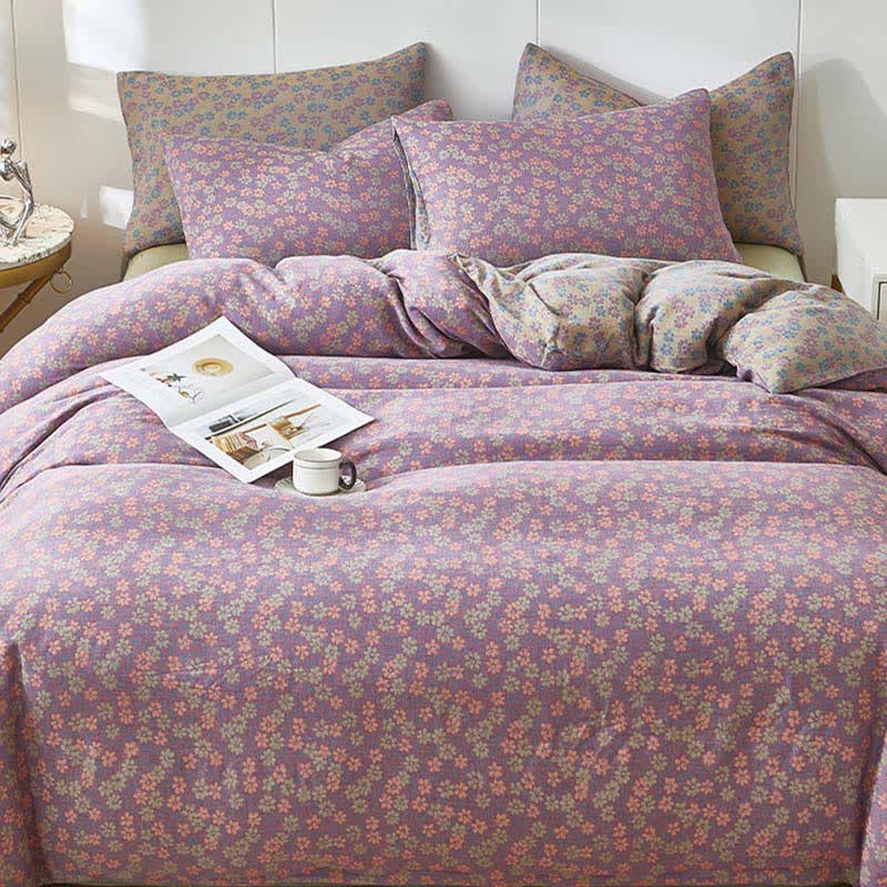 Cottage Ditsy Floral Cotton Double Gauze Bedding