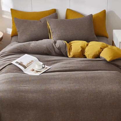 Subtle Geometric Cotton Double Gauze Bedding