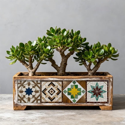 Vintage Peel and Stick Wall Sticker (24PCS)