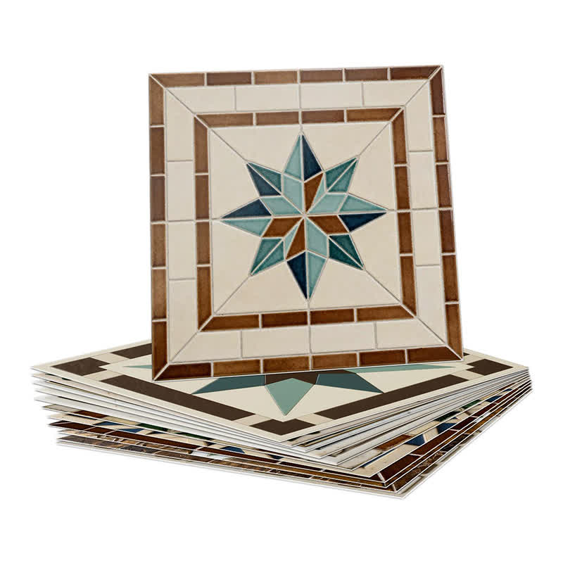 Vintage Peel and Stick Wall Sticker (24PCS)