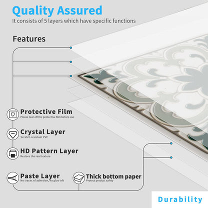 Boho Peel and Stick Wall Sticker (24PCS)