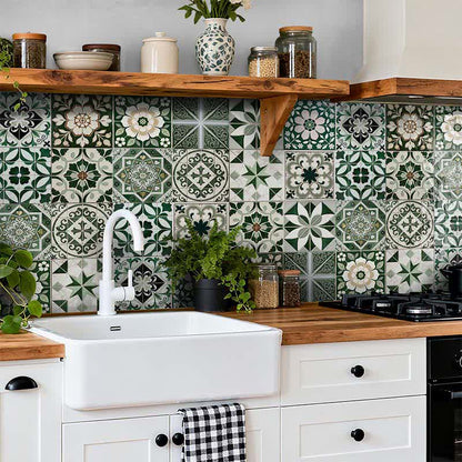 Boho Peel and Stick Wall Sticker (24PCS)