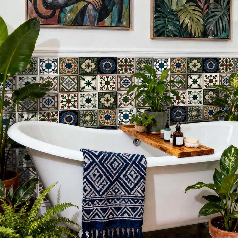 Country Rustic Peel and Stick Wall Sticker (24PCS)