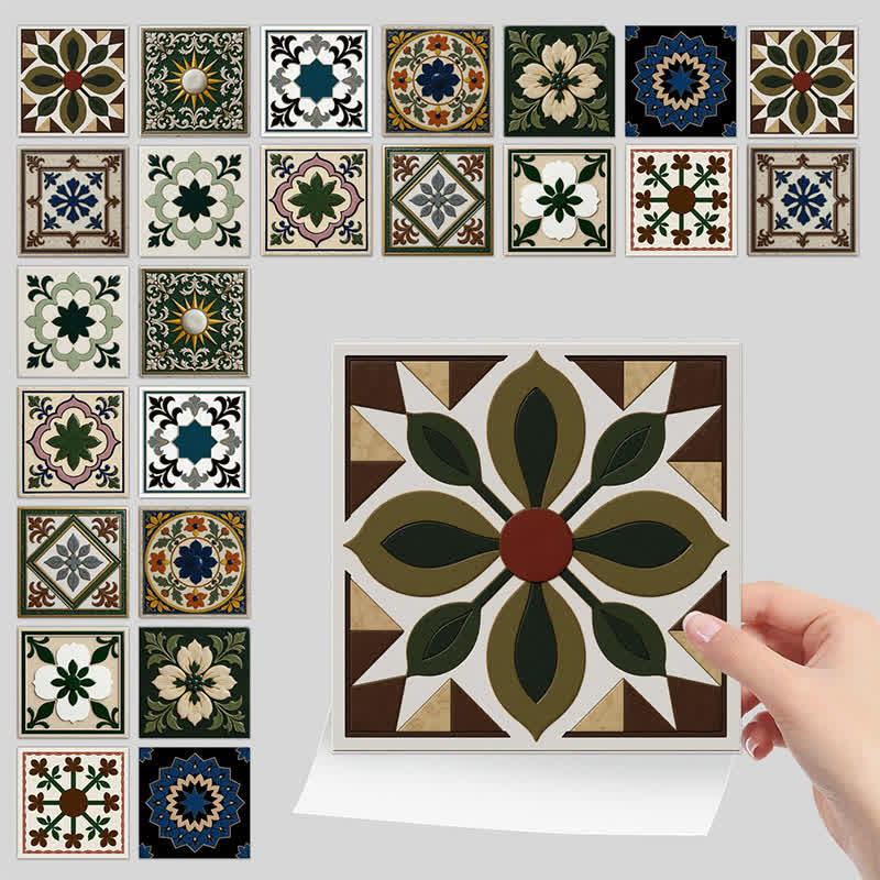 Country Rustic Peel and Stick Wall Sticker (24PCS)