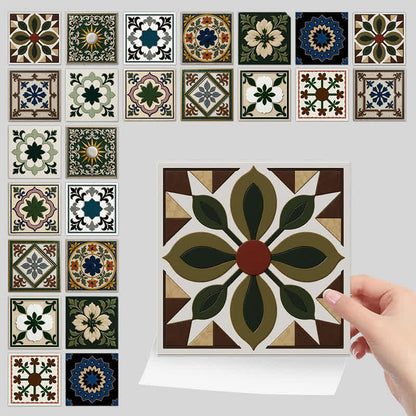 Country Rustic Peel and Stick Wall Sticker (24PCS)