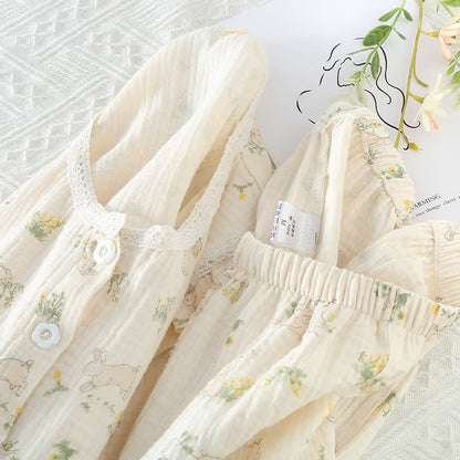 Refresh Bunny Pure Cotton Pajama Set