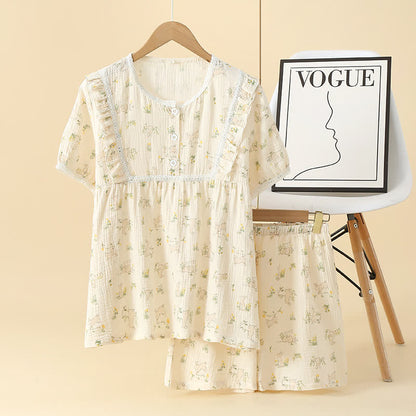 Refresh Bunny Pure Cotton Pajama Set