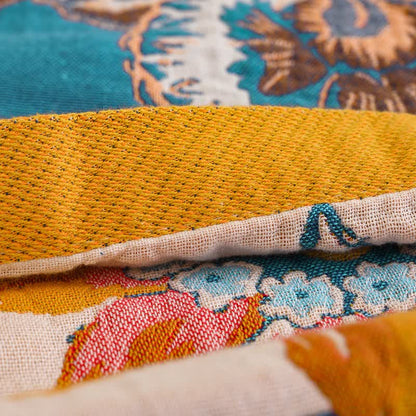 Blooming Floral Pure Cotton Blanket