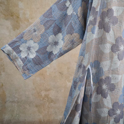 Cherry blossom Cotton Gauze Kimono Robe
