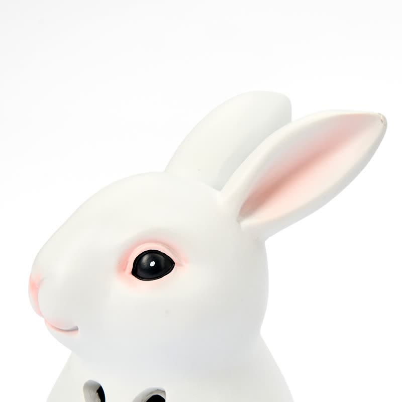 Solar-Powered Hollow Bunny Garden Decor