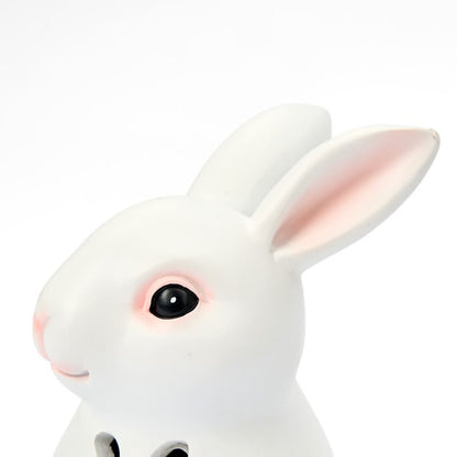 Solar-Powered Hollow Bunny Garden Decor