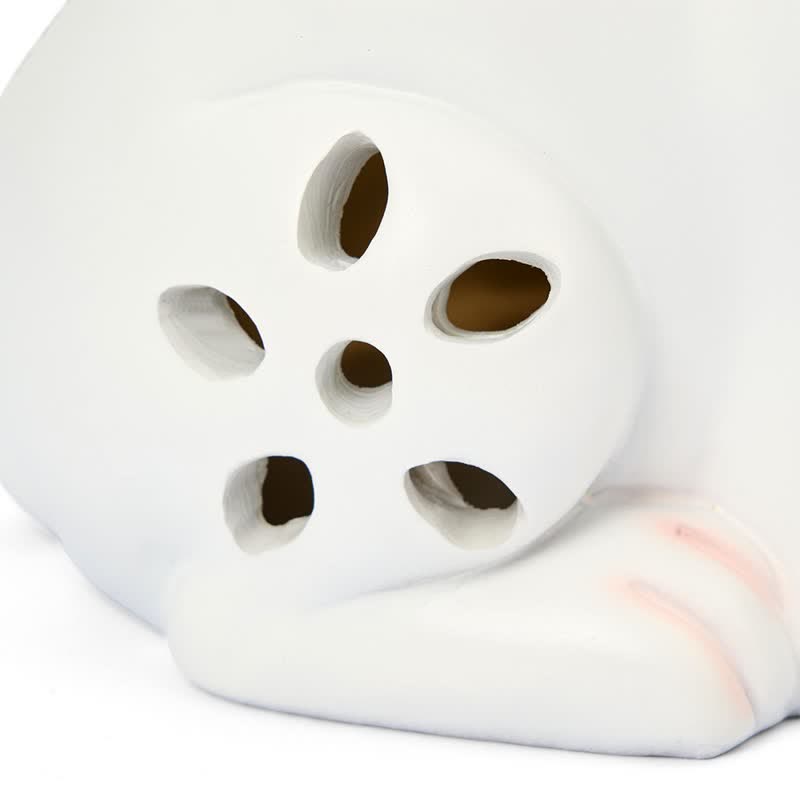 Solar-Powered Hollow Bunny Garden Decor