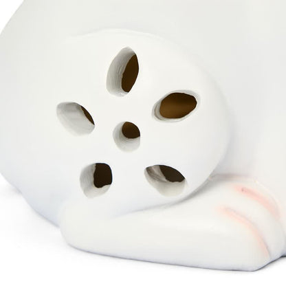 Solar-Powered Hollow Bunny Garden Decor