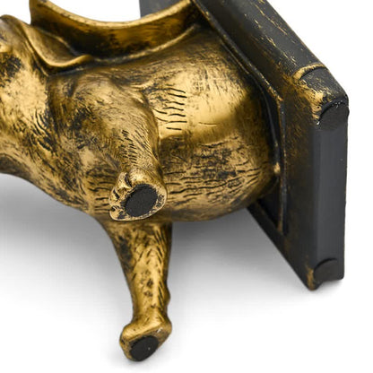 Resin Decorative Dog Figurine Bookend