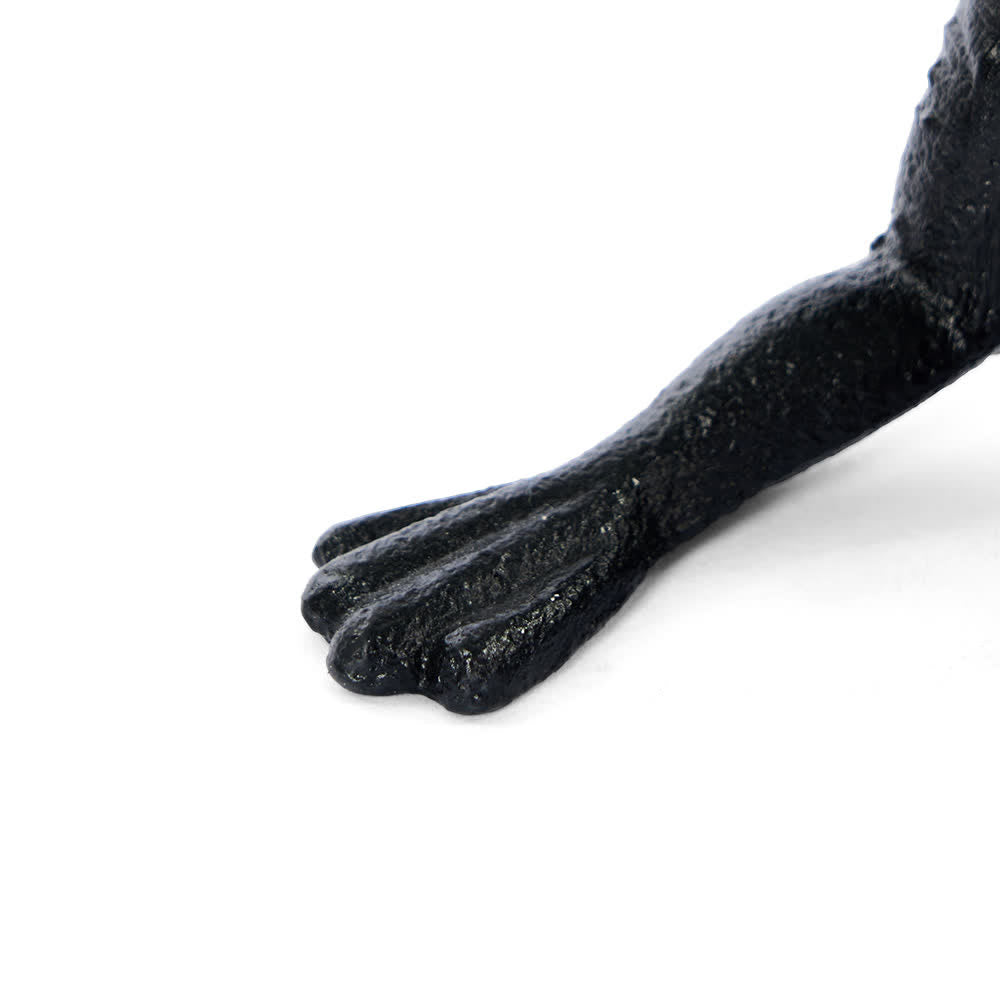 Cast Iron Frog Paper Towel Holder
