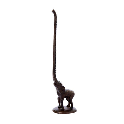 Cast Iron Elephant Paper Towel Holder