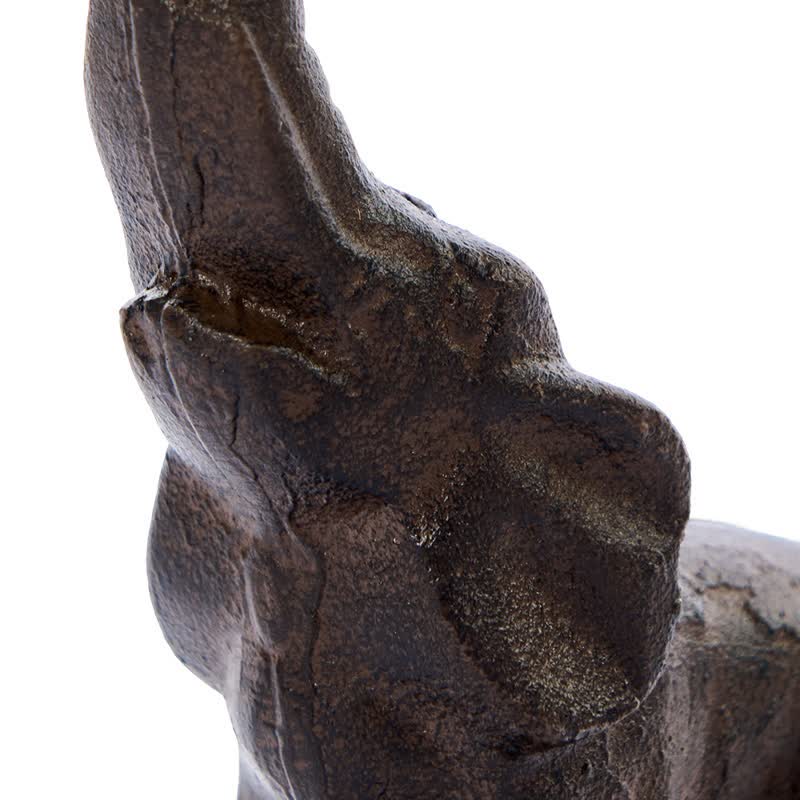Cast Iron Elephant Paper Towel Holder