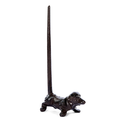 Cast Iron Dog Paper Towel Holder