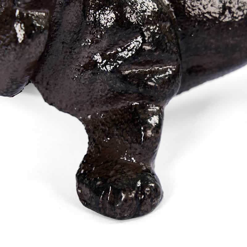 Cast Iron Dog Paper Towel Holder