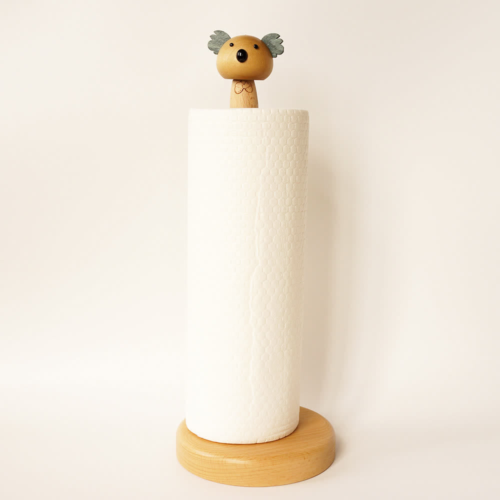 Bobblehead Animal Paper Towel Holder