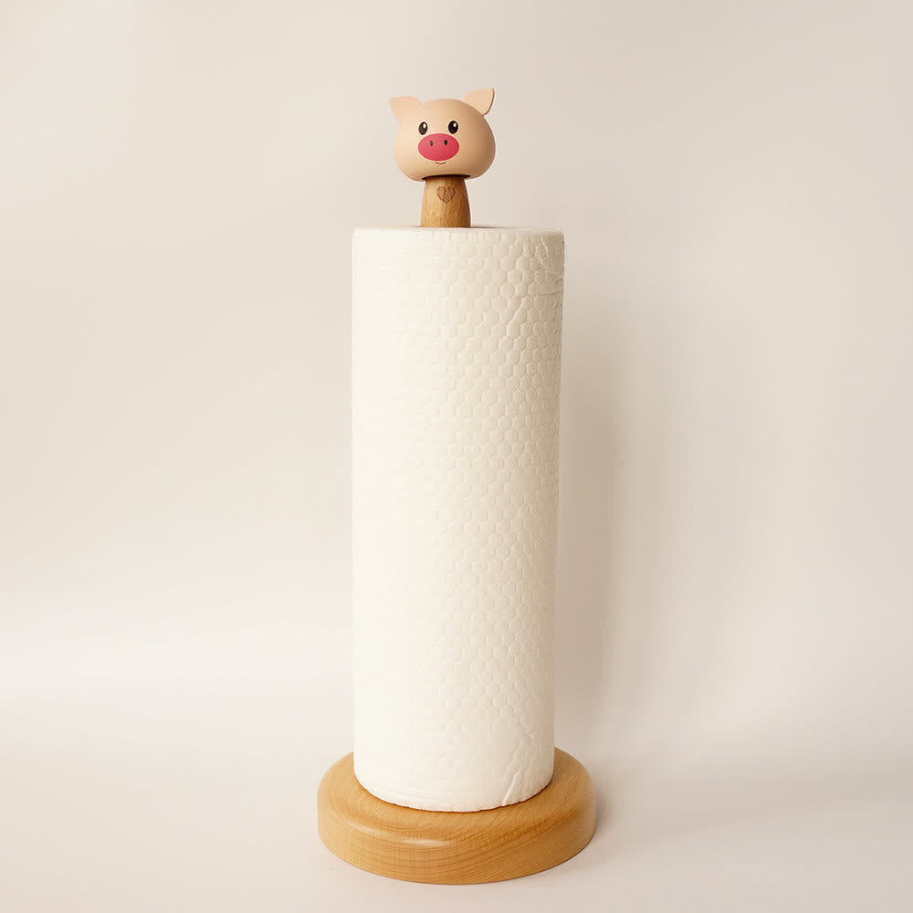 Bobblehead Animal Paper Towel Holder