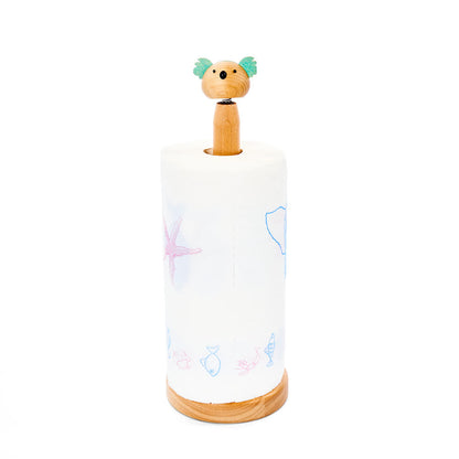 Bobblehead Animal Paper Towel Holder