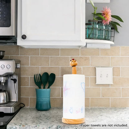 Bobblehead Animal Paper Towel Holder