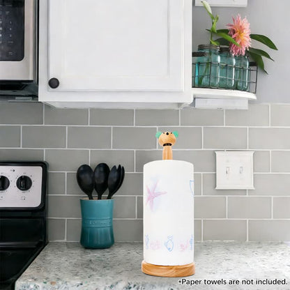 Bobblehead Animal Paper Towel Holder