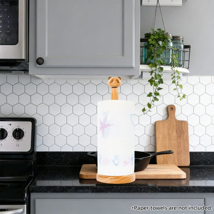 Bobblehead Animal Paper Towel Holder