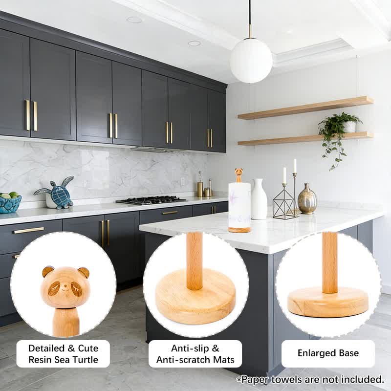 Bobblehead Animal Paper Towel Holder
