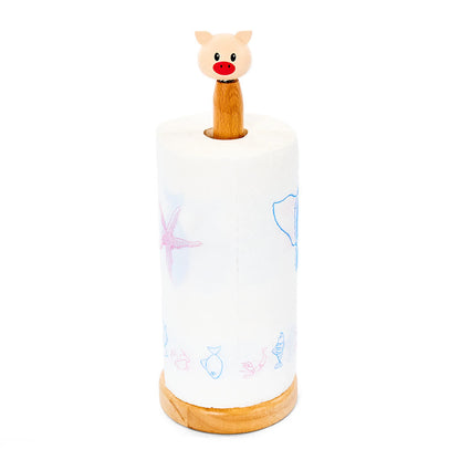 Bobblehead Animal Paper Towel Holder