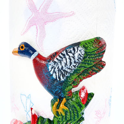Cast Iron Duck Paper Towel Holder