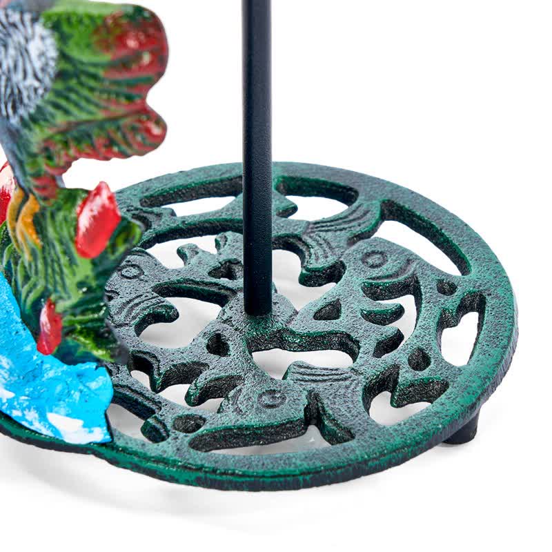 Cast Iron Duck Paper Towel Holder