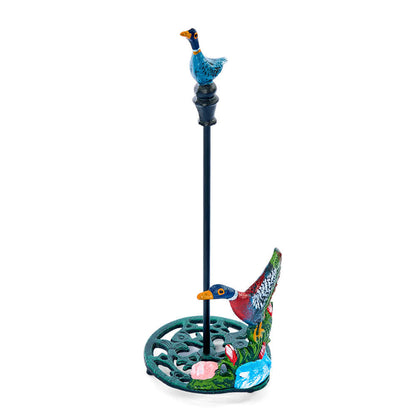 Cast Iron Duck Paper Towel Holder
