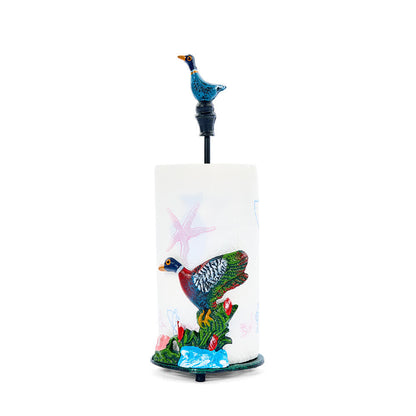 Cast Iron Duck Paper Towel Holder