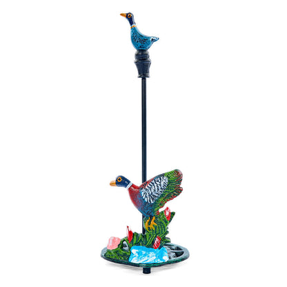 Cast Iron Duck Paper Towel Holder