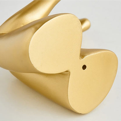 Abstract Leg Art Bookend Decor