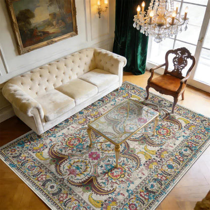 Vintage Persian Bohemian Floor Mat